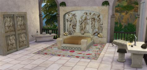 My Sims 4 Blog Roman Bedroom Set By Theshed