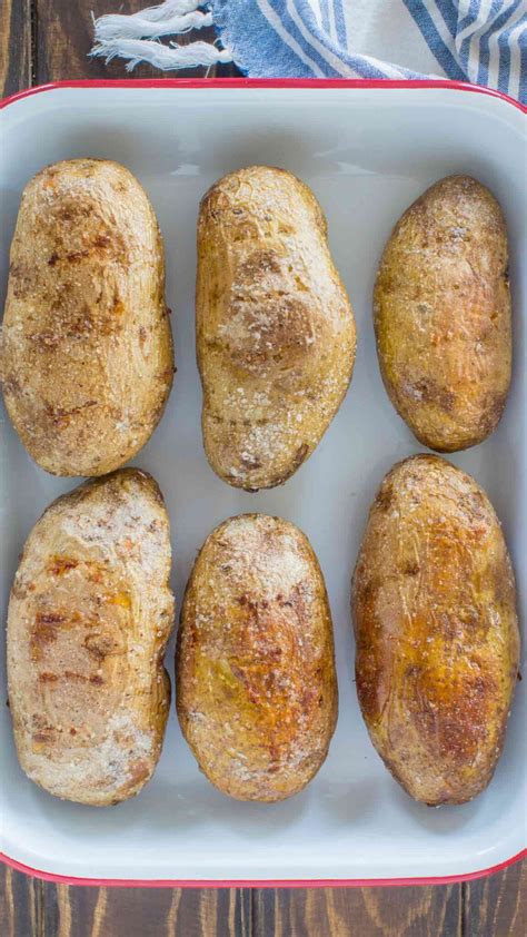 Perfect Oven Baked Potatoes Recipe Crispy And Roasted Sandsm