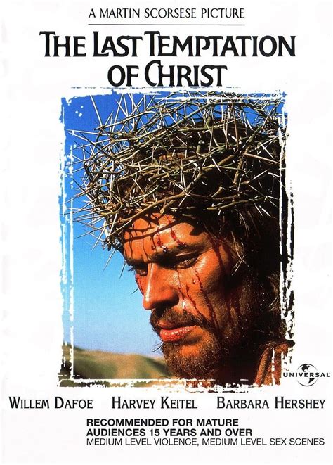 The Last Temptation Of Christ 1988 Barbara Hershey Martin Scorsese