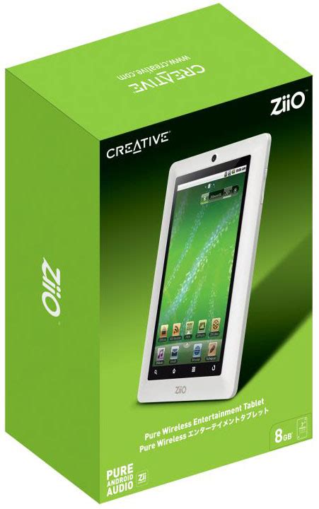 Creative Ziio 8 Gb Android Tablet Računar 7 In Tft Resistive Touch
