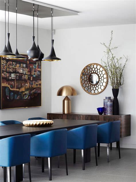 Navy Blue Dining Chairs Houzz