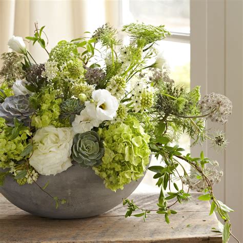 A Collection Of Florals Celebrating Green Emerald Foliage Chartreuse