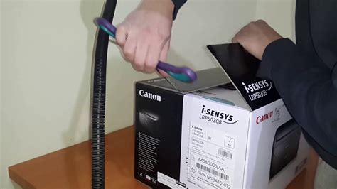 فيستخدم الجهاز تقنية الطباعة بأشعة الليزر أحادية اللون أنظر ايضا: Canon lbp 6030B lazer Unboxing - YouTube