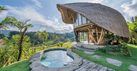 Veluvana Is A Unique Bamboo House In Bali Indonesia