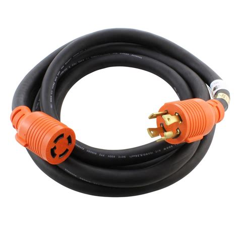 10% coupon applied at checkoutsave 10% with coupon. AC WORKS AC Connectors 10 ft. 10/4 Heavy Duty SOOW L14-30 ...