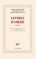 Lettres d'amitié - 1920-1959 de Simone de Beauvoir - Grand Format ...