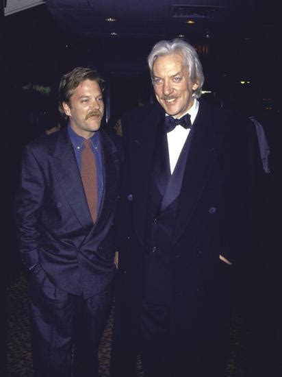 Actor Kiefer Sutherland And Father Actor Donald Sutherland Premium