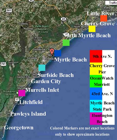 Myrtle Beach Maps And Tourist Information Myrtle Beach Photography