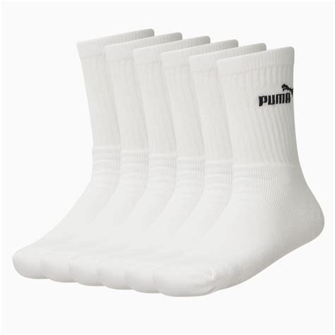 Sport Socks 6 Pack White Puma Stocking Stuffers Puma