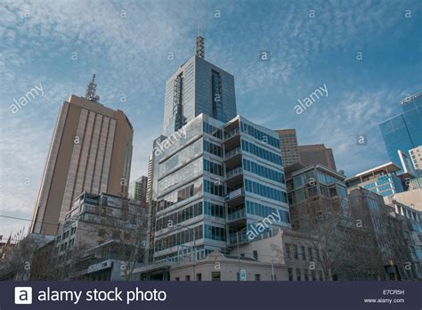 Buildings Central Business District Melbourne Australia Stock Photo Alamy