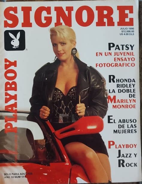 SIGNORE PLAYBOY JACQUELINE SHEEN MEXICAN MAGAZINE MEXICO SPANISH JULY