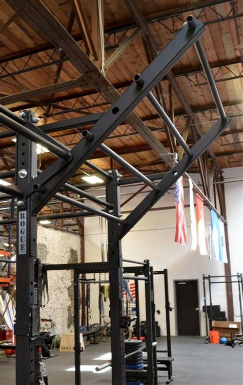 Flying Pull Up Bar Crossfit Home Gym Diy Home Gym At Home Gym