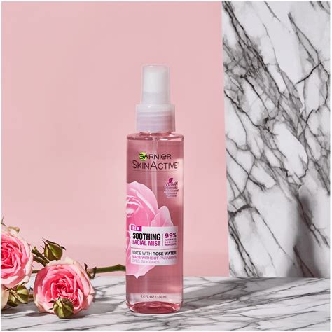 Garnier Skinactive Facial Mist Spray With Rose Water Fl Oz Pack