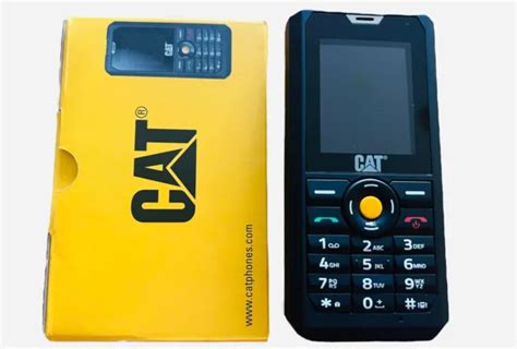 New Caterpillar Cat B30 Dual Sim Ip67 Black Factory Unlocked Rugged