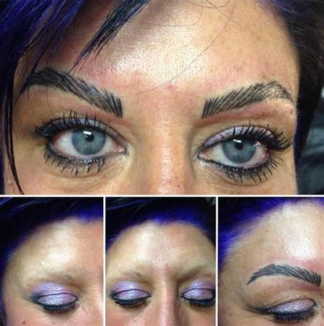 Microblading eyebrows is absolutely a personal choice. Viral post highlights the reality of going to a REALLY bad ...