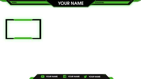 Preview Stream Overlay Template Png Clip Art Library