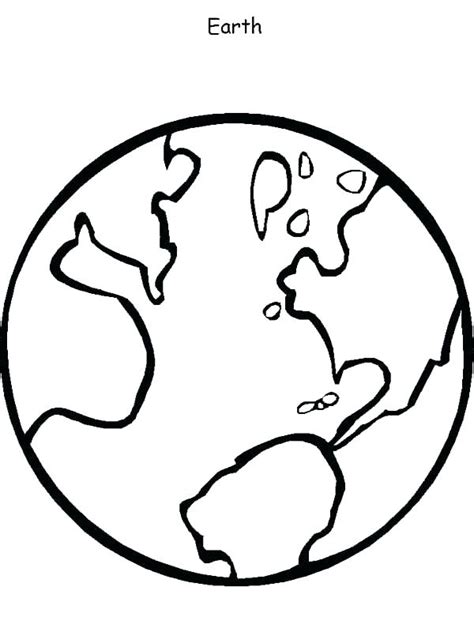 Planet Earth Coloring Pages At Free Printable