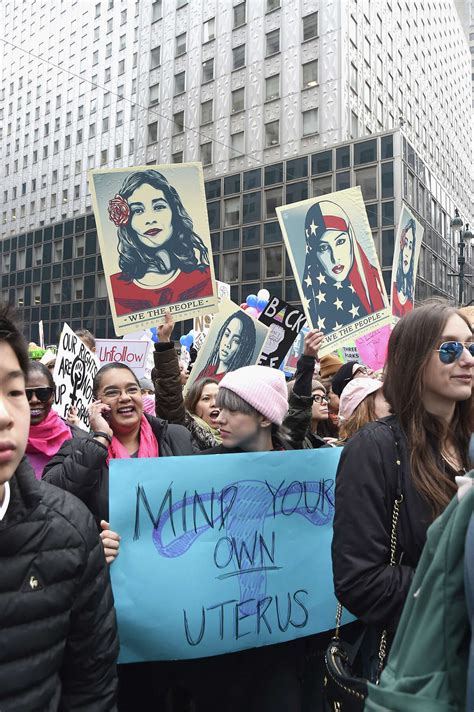 Photos Protest Signs From Womens March Protests From Around The Us World