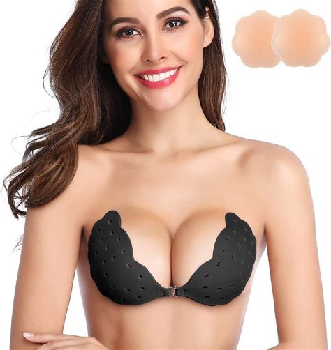 Niidor Sticky Bra Breathable Strapless Bac Push Up Adhesive Max 54 Off