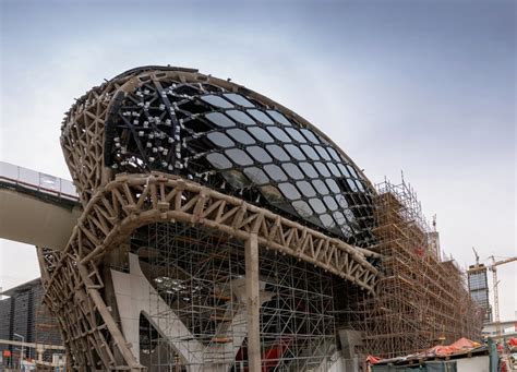 Zaha Hadid Architects Parametrically Designed Metro Station Takes