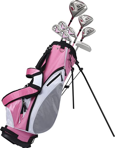 Precise Es Womens Golf Club Set Left Hand Pink Sports