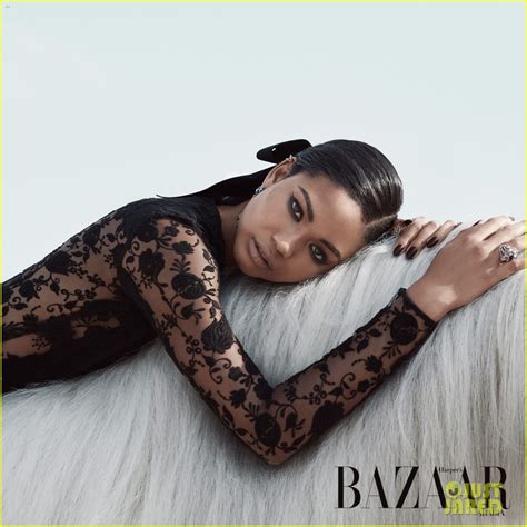 Chanel Iman Talks Fashion For Harpers Bazaar Arabia Cover Photo