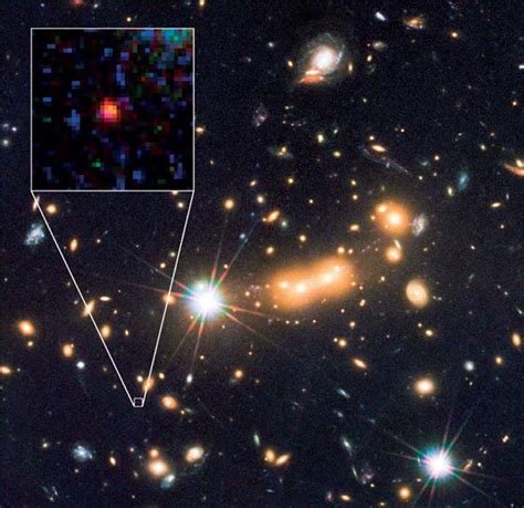 Hubble Reveals Earliest Galaxies Cern Courier