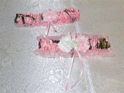 Pink Camo Garter Wedding Garter Set Realtree Camo Pink Etsy In 2023