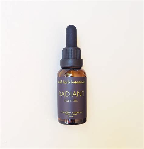 Radiant Cbd Face Oil Various Sizes Humble Collective