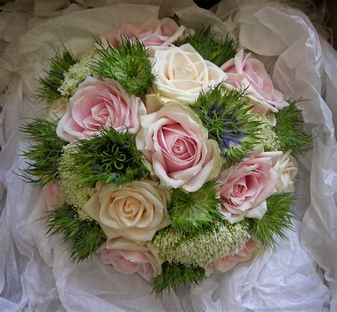 Blue wedding bouquet | rose & hydrangea blue bridal bouquet (small). Wedding Flowers Blog: July 2010
