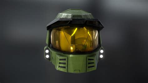 Halo Infinite Master Chief Helmet 3d Print Model Ubicaciondepersonas