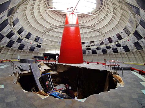 Karst Scientists Monitor National Corvette Museum Sinkhole That Swallowed 8 Classic Cars