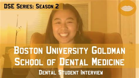 Boston University School Of Dental Medicine Dental School Experience