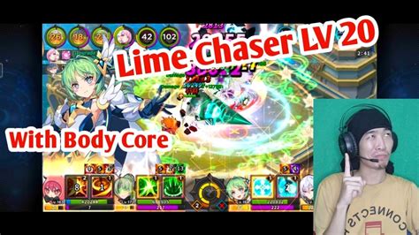 Lime Chaser Level 20 With Body Core Grand Chase Indonesia Youtube