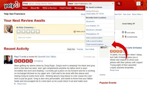 Interface is what rules the mobile application industry. How to Manage Saved Search Locations from the Yelp Search Bar