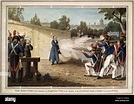 The Execution of Marshal Michel Ney near the Luxembourg Garden on 7 ...