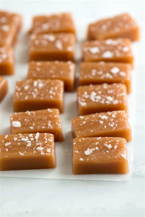 Simple Salted Caramels Recipe With Video