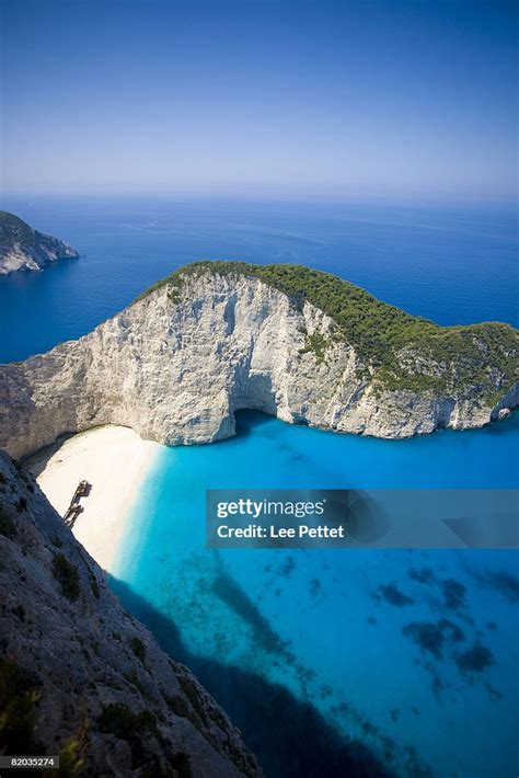 Navagio Bay Zakynthosgreece High Res Stock Photo Getty Images