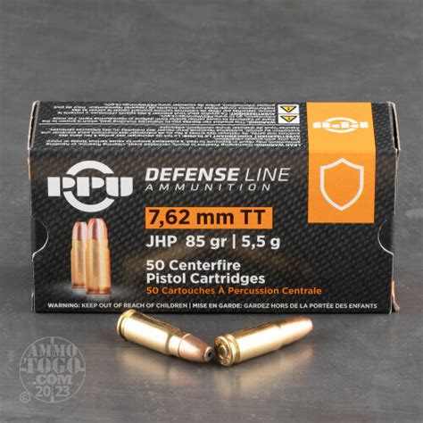 762mm Tokarev Jacketed Hollow Point Jhp Ammo For Sale By Prvi