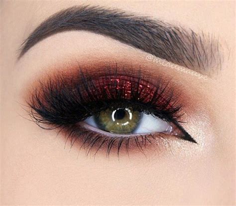 Maroon Smokey Smokey Eye Makeup Eye Makeup Eye Makeup Tutorial