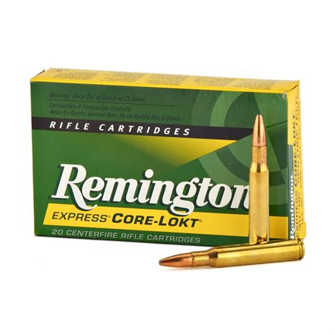 Remington 30 06 Springfield Psp Core Lokt 165 Grain 20 Rounds