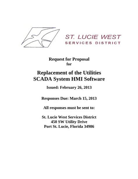 Pdf Replacement Of The Utilities Scada System Hmi Software Software