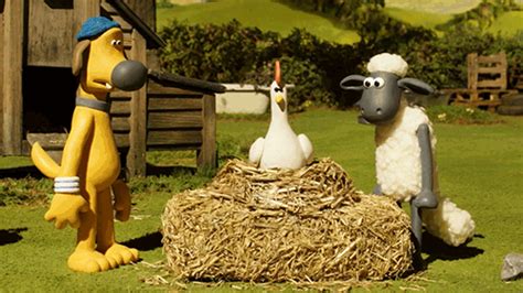 Laying Shaun The Sheep  By Aardman Animations Find And Share On Giphy