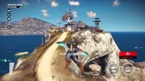 Just Cause 3 Base Raid With Sky Fortress Dlc Youtube