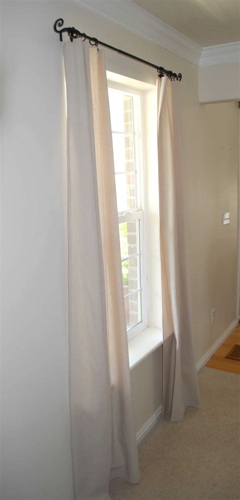 Canvas Drop Cloth Curtains