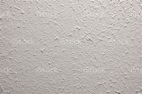 Stomp Brush Style Drywall Texture From The 1980s Stock Photo Download