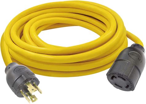 Mastercraft 10awg 30a L14 30 Twist Lock Generator Extension Cord 25