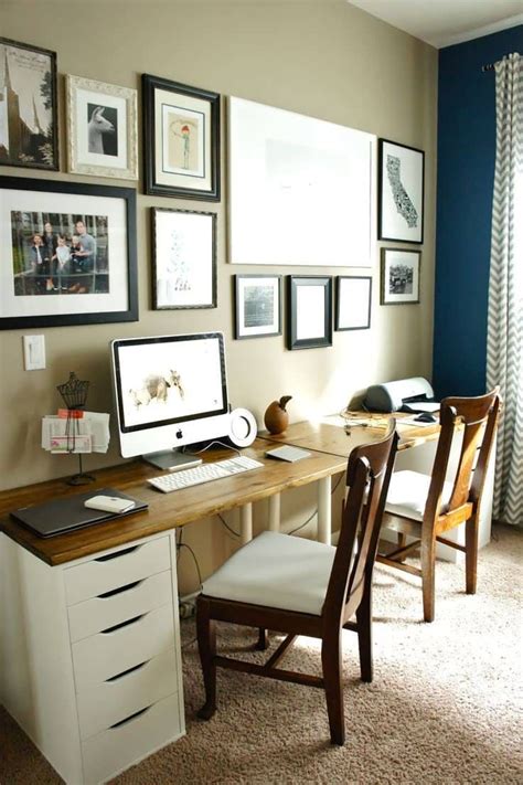 Home Office Ideas Using Ikea Furniture Depending On The Size And