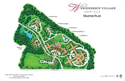 Friendship Village Campground Map