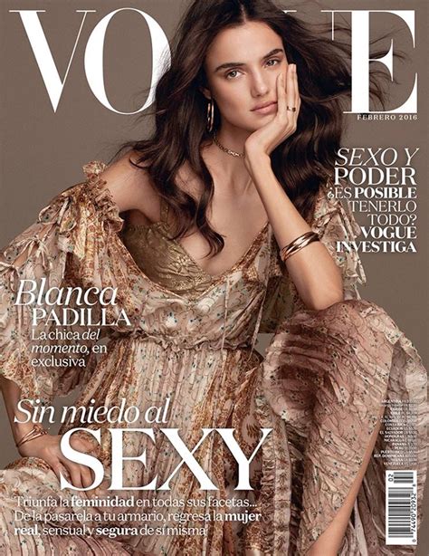 Blanca Padilla Goes Minimal In Vogue Mexico By Alvaro